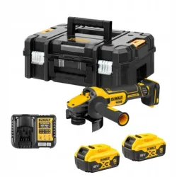 Szlifierka kątowa DeWALT DCG409VSP2 18V XR 2x5.0Ah 125mm TSTAK II regulacja Obrotów